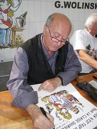 Portrait of Georges Wolinski